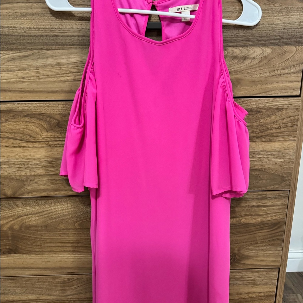 Elegant Pink Women's Dress
